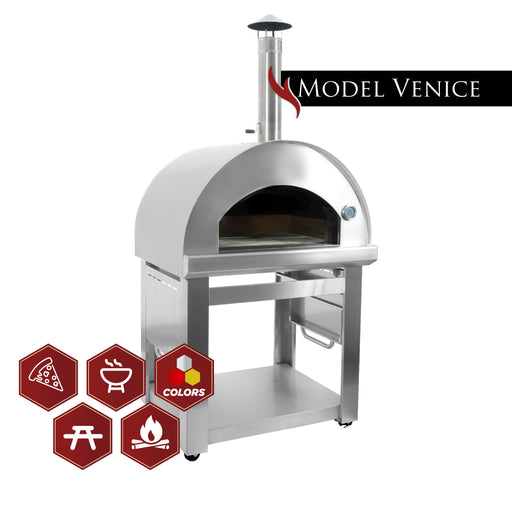 Kucht Venice | Stainless Steel Pizza Oven, elegant and built to last. - Farmhouse Kitchen and Bath