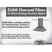 ZLINE 1 Set Charcoal Filters for Range Hoods w/Recirculating Option, CF1-587/5977/9597 - Farmhouse Kitchen and Bath