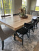 Trestle X Farmhouse Dining Table Wooden Whale Workshop