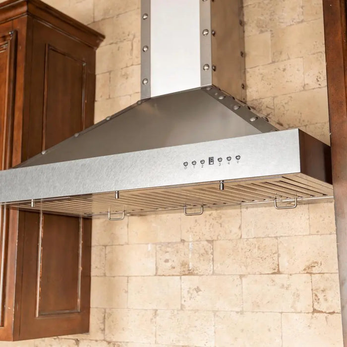 ZLINE 48" Stainless Steel Wall Range Hood, KB2-4SSXS-48 - Farmhouse Kitchen and Bath