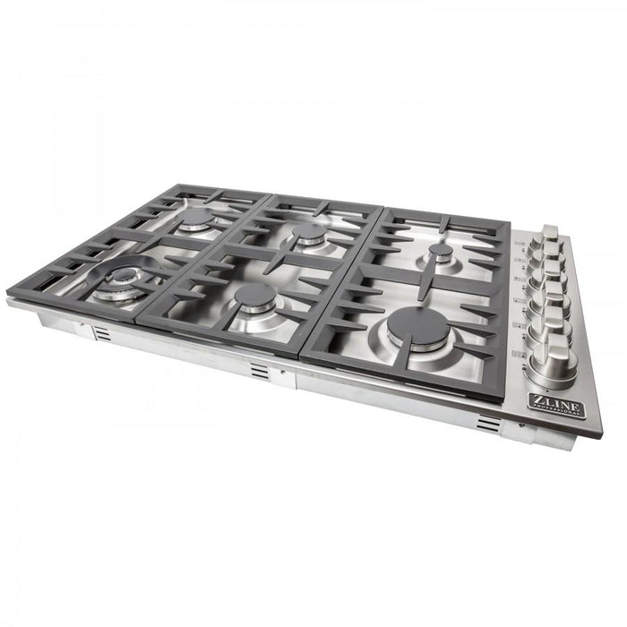 ZLINE 36 inch Dropin Cooktop with 6 Gas Burners, RC36 - Farmhouse Kitchen and Bath