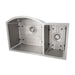 ZLINE 33" Undermount Double Bowl Sink in Stainless Steel, SC70D-33 - Farmhouse Kitchen and Bath