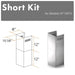 ZLINE Short Kit for 8' Ceilings, SK-KF1 - Farmhouse Kitchen and Bath
