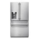 THOR 36 Inch Professional French Door Refrigerator with Ice and Water Dispenser TRF3601FD