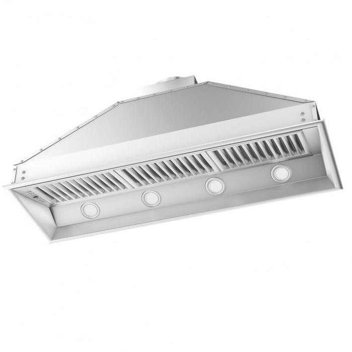 ZLINE 46" Remote Blower Range Hood Insert in Stainless Steel, 695-RS-46-400 - Farmhouse Kitchen and Bath