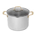 ZLINE 10-Piece Stainless Steel Non-Toxic Cookware Set CWSETL-ST-10 - Farmhouse Kitchen and Bath