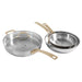 ZLINE 10-Piece Stainless Steel Non-Toxic Cookware Set CWSETL-ST-10 - Farmhouse Kitchen and Bath