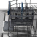 ZLINE 24" Tallac Series 3rd Rack Dishwasher Black Stainless Steel Tub DWV-BS-24 - Farmhouse Kitchen and Bath