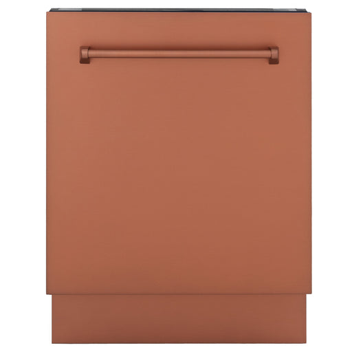 ZLINE 24" Dishwasher with Copper panel, Stainless Tub, DWV-C-24 - Farmhouse Kitchen and Bath