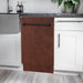 ZLINE 18" Dishwasher, Hammered Copper panel, Stainless Tub, DWV-HH-18 - Farmhouse Kitchen and Bath
