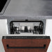 ZLINE 18" Dishwasher, Hammered Copper panel, Stainless Tub, DWV-HH-18 - Farmhouse Kitchen and Bath