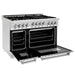 ZLINE 48" Range with Gas Stove and Gas Oven, Stainless Steel, RG-BR-48 - Farmhouse Kitchen and Bath