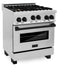 ZLINE 30" Autograph Edition, Gas Range, Gas Oven, RGZ-30-MB - Farmhouse Kitchen and Bath