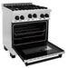 ZLINE 30" Autograph Edition, Gas Range, Gas Oven, RGZ-30-MB - Farmhouse Kitchen and Bath