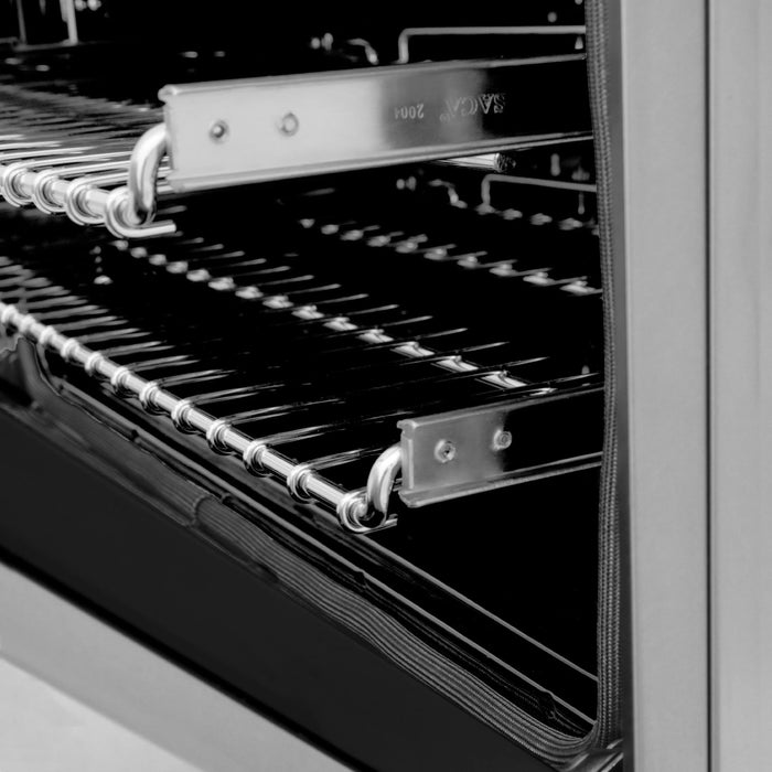 ZLINE 48" Range with Gas Stove and Gas Oven, Stainless Steel, RG-BR-48 - Farmhouse Kitchen and Bath