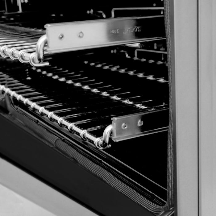 ZLINE 48" Range with Gas Stove and Gas Oven, Stainless Steel, RG48 - Farmhouse Kitchen and Bath