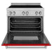 ZLINE 36" Induction Range in DuraSnow with a 4 Element Stove and Electric Oven RAINDS-RG-36 - Farmhouse Kitchen and Bath