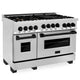 ZLINE 48" Autograph Edition, Gas Range, Black Accents, RGZ-48-MB