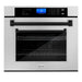 ZLINE 30" Autograph Edition Single Wall Oven with Self Clean and True Convection Stainless Steel AWSSZ-30-MB - Farmhouse Kitchen and Bath