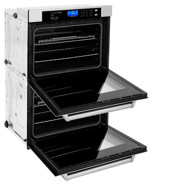 ZLINE 30" Professional Double Wall Oven In Stainless Steel, AWD-30 - Farmhouse Kitchen and Bath