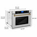 ZLINE 30" Autograph Edition Single Wall Oven with Self Clean and True Convection Stainless Steel AWSSZ-30-CB - Farmhouse Kitchen and Bath