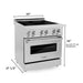 ZLINE 30" Induction Range with a 4 Element Stove and Electric Oven in Stainless Steel RAIND-30 - Farmhouse Kitchen and Bath