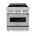 ZLINE 30" 4.0 cu. ft. Induction Range with a 4 Element Stove and Electric Oven in Stainless Steel RAIND-SN-30 - Farmhouse Kitchen and Bath