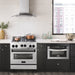 ZLINE 30" Autograph Edition, Gas Range, Gas Oven, RGZ-30-MB - Farmhouse Kitchen and Bath