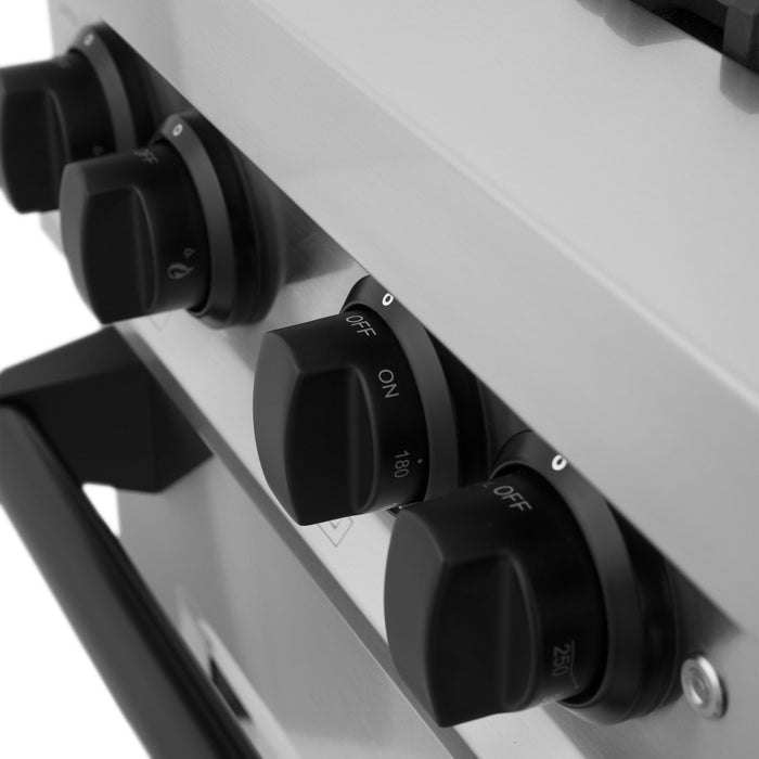 ZLINE 30" Autograph Edition, Gas Range, Gas Oven, RGZ-30-MB - Farmhouse Kitchen and Bath