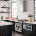 ZLINE 30" Autograph Edition, Gas Range, Gas Oven, RGZ-30-MB - Farmhouse Kitchen and Bath