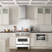 ZLINE 30" Autograph Edition, Gas Range, White Door, RGZ-WM-30-G - Farmhouse Kitchen and Bath