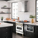 ZLINE 30" Autograph Edition, Gas Range, White Door, RGZ-WM-30-G - Farmhouse Kitchen and Bath