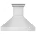 DISC ZLINE 42" Professional Wall Range Hood, Built-in CrownSound® Bluetooth Speakers, 697CRN-BT-42 - Farmhouse Kitchen and Bath