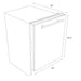 ZLINE 24" Dishwasher in Unfinished Wood with Stainless Steel Tub, DW-UF-24 - Farmhouse Kitchen and Bath