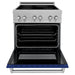 ZLINE 30" Induction Range in DuraSnow with a 4 Element Stove and Electric Oven RAINDS-BG-30 - Farmhouse Kitchen and Bath