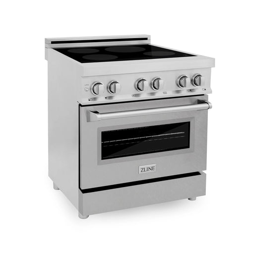 ZLINE 30" 4.0 cu. ft. Induction Range with a 4 Element Stove and Electric Oven in Stainless Steel RAIND-SN-30 - Farmhouse Kitchen and Bath