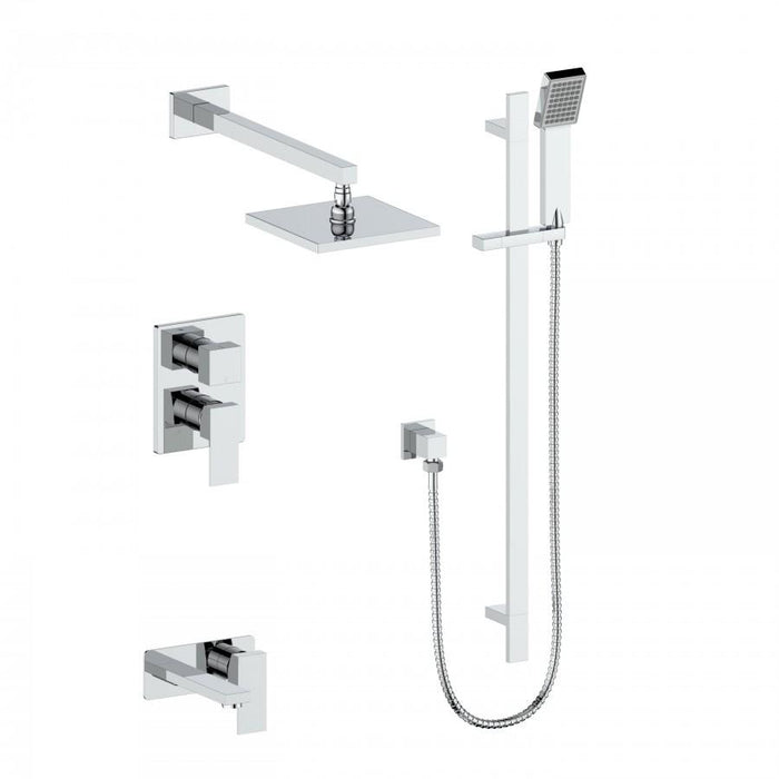 ZLINE Bliss Shower System in Chrome, 51-0069-CH - Farmhouse Kitchen and Bath