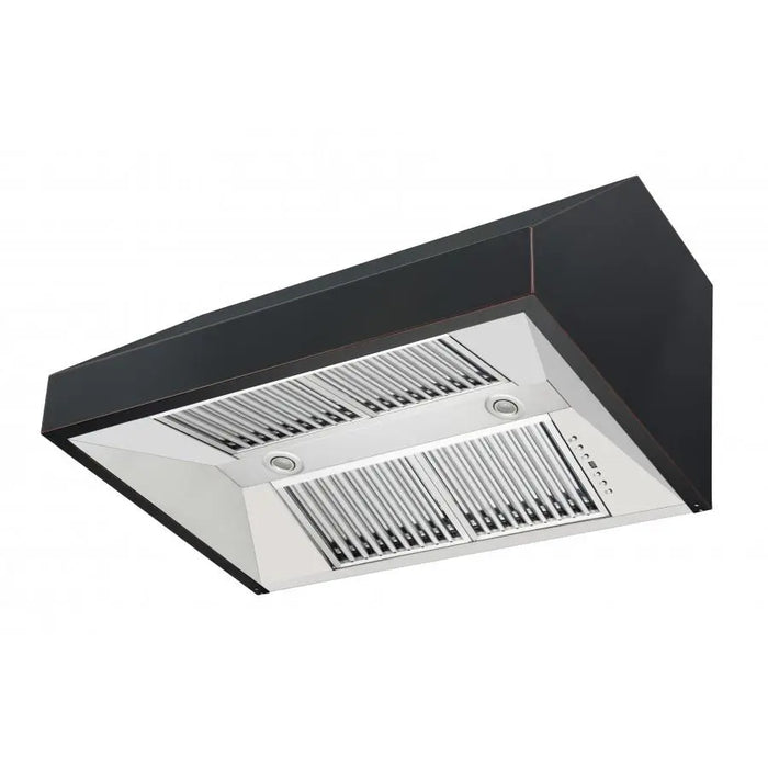 ZLINE 36"Oil-Rubbed Under Cabinet Range Hood, 8685B-36 - Farmhouse Kitchen and Bath