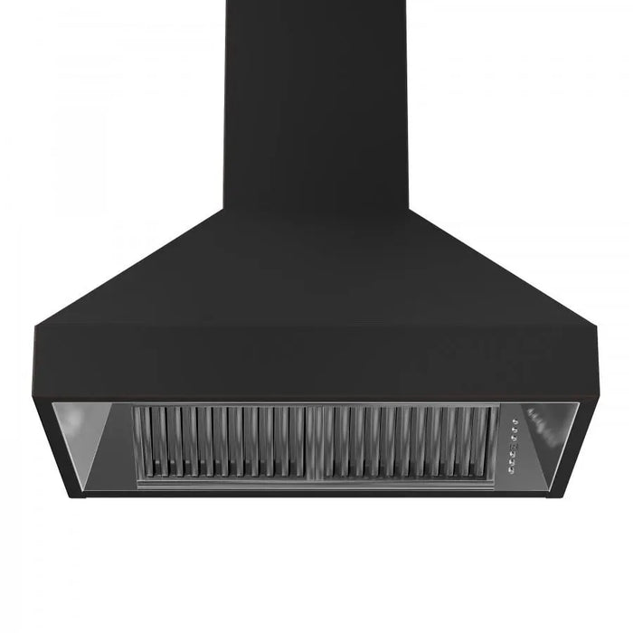 ZLINE 48" Oil-Rubbed Bronze Wall Range Hood, 8667B-48 - Farmhouse Kitchen and Bath