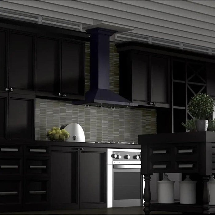 ZLINE 48" Oil-Rubbed Bronze Wall Range Hood 8KBB-48 - Farmhouse Kitchen and Bath