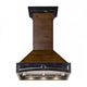 ZLINE 42"  Wooden Wall Mount Range Hood, Antigua and Walnut, 321AR-RD-42