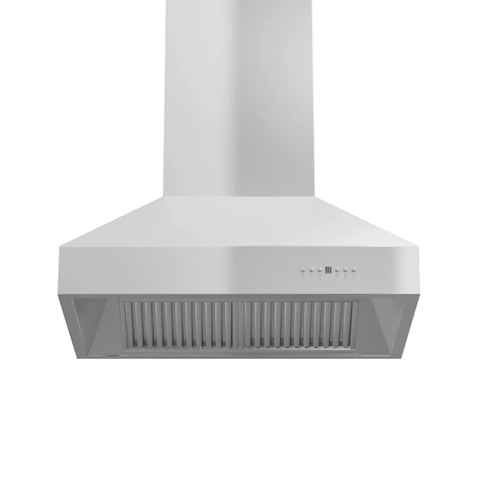 ZLINE Dual Remote Blower Island Mount Range Hood in Stainless Steel 697i-RD-36 - Farmhouse Kitchen and Bath