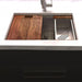 ZLINE 27" Undermount Single Bowl Ledge Sink Stainless Steel, SLS-27S - Farmhouse Kitchen and Bath