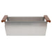 ZLINE 33" Undermount Single Bowl Ledge Sink Stainless Steel, SLSAP-33S - Farmhouse Kitchen and Bath
