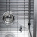 ZLINE 33" Undermount Single Bowl Sink DuraSnow Stainless Steel, SRS-33S - Farmhouse Kitchen and Bath