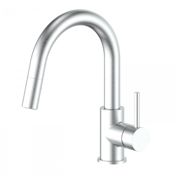 ZLINE Dante Kitchen Faucet in Brushed Nickel, 11-0130-PVDN - Farmhouse Kitchen and Bath