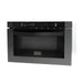 ZLINE 24" 1.2 cu. ft. Microwave Drawer in Black Stainless Steel, MWD-1-BS - Farmhouse Kitchen and Bath