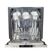 ZLINE 24" Dishwasher in DuraSnow® Stainless, Modern Handle, DW-SS-24 - Farmhouse Kitchen and Bath