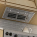 ZLINE 40" Stainless Steel Under Cabinet Range Hood Insert, 721-40 - Farmhouse Kitchen and Bath