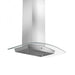 ZLINE 30" Stainless Steel Wall Range Hood with Crown Molding, KZCRN-30 - Farmhouse Kitchen and Bath